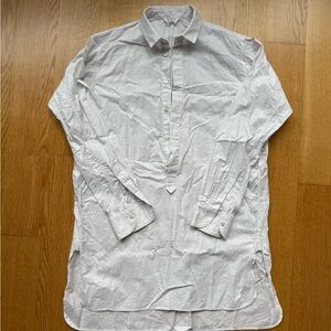 45r 45rpm Japan White tunic Shirt